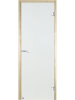Harvia Sauna Ganzglastür Rahmen Espe 790 x 2090 mm Tiefe 92 mm