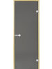 Harvia Sauna Ganzglastür Rahmen Espe 790 x 2090 mm Tiefe 92 mm