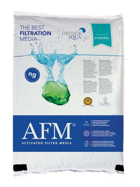 Dryden Aqua AFM ng Filterglas Activated Filter Material Grade 1: 0,4 bis 0,8 mm Korngrösse 21 kg (2,14 € pro 1 kg)