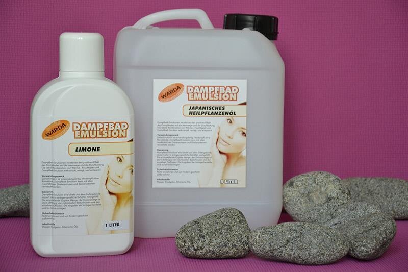 Warda Dampfbademulsion 1l Fruchtig Rhabarber (8,25 € pro 1 l)