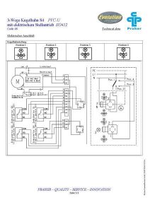 Praher 3-Wege Kugelhahn Ersatzteil Getriebe für S4