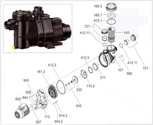 Speck Laufrad für Super Pump Premium