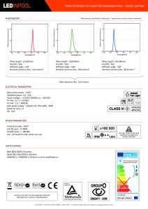 Aktion Seamaid LED Leuchtmittel kaltweiß PAR 56 20 V
