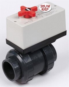 SOLAR-RIPP 2-Wege-Solar-Motorhahn 63 mm