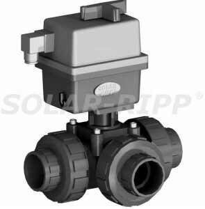 SOLAR-RIPP 3-Wege-Solar-Motorhahn (für die alte...