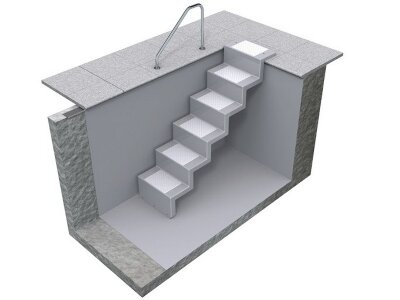 REKU Polyestertreppe Eleganz 60 U lang