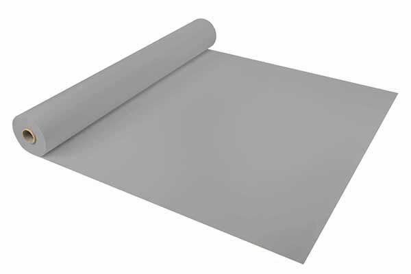 MTH Schwimmbadfolie für Rechteckbecken mit Ecktreppe Höhe 1,50m Folienstärke 0,8mm 2,50 x 5,00 x 1,50 m Grau Keilbiese Rechts