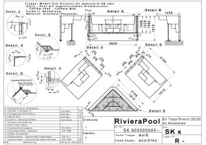 REKU Ecktreppe Ravenna 2,10m