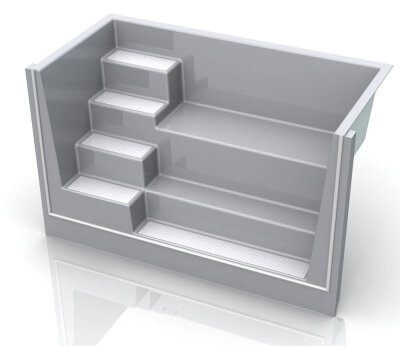 REKU Polyestertreppe Kanto 250