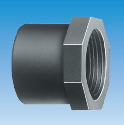 Reduktionsnippel d 40 mm x 1/2 " mit Klebestutzen und Innengewinde