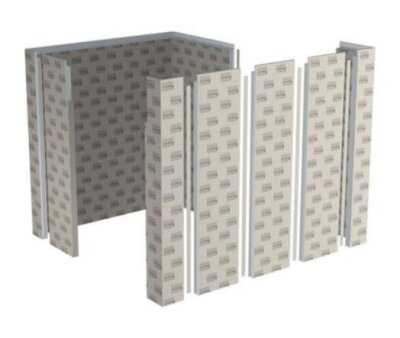 Lux Elements CONCEPT-ROOM-WA G.50 1800 x 1600 x max.2500x50 mm Bausatz für Wände