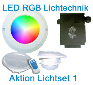 Beleuchtungsset LED RGB Lichtset 1 12 V...