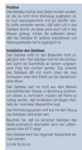 FITSTAR Abdeckblech einzeln mit Schrauben und Dichtung für 240 mm Luftsprudelsitz 1-fach