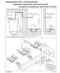 FITSTAR Abdeckblech einzeln mit Schrauben und Dichtung für 240 mm Luftsprudelsitz 1-fach