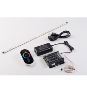 Sentiotec Sauna LED Farblichtset Lichtstreifen