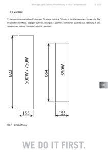 Sentiotec Vitae Infrarotstrahler Schott Nextrema® weiss