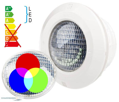 LED-Unterwasserscheinwerfer ECO-Line RGB-Farblicht 23 W