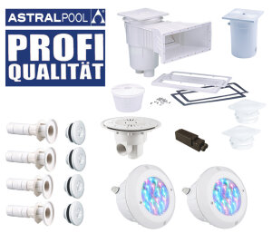 Astral Profi Paket Einbauteile Set für Schwimmbecken...
