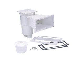 Astral Profi Paket Einbauteile Set für Schwimmbecken 2 x Breitmaulskimmer 2 x Scheinwerfer