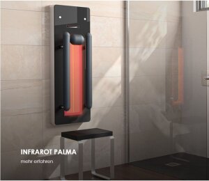 Infrarotpaneel Palma für die Dusche
