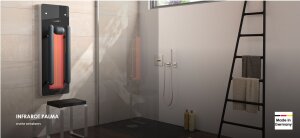 Infrarotpaneel Palma für die Dusche