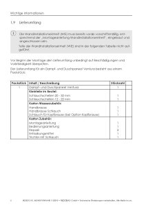 Dampf- und Duschpaneel Ventura