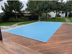Pool Rollschutz Stangenabdeckung "SBB-ExtraTop" Maßanfertigung