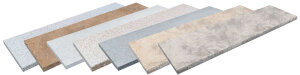 Beckenrandstein Naturstein Modena Gerade 1.000 x 290 x 30 mm Travertin Kashmir Cream