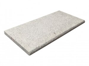 Beckenrandstein Naturstein Kiruna Gerade 600x300x30 mm Granit Mountain Grey