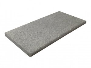 Beckenrandstein Naturstein Kiruna Gerade 600x300x30 mm Granit Mountain Grey