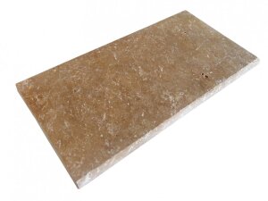 Beckenrandstein Naturstein Kiruna Gerade 600x300x30 mm Basalt Mountain Black