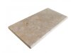 Beckenrandstein Naturstein Kiruna Ovales Komplettset 4,2m x 8,2m Granit Soft Sand