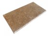 Beckenrandstein Naturstein Kiruna Ovales Komplettset 5m x 10,3m Granit Soft Sand