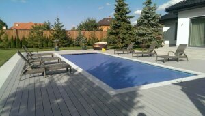 Aktion Beckenrandstein SET Granit Napoli Oval Nasensteine