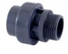 PVC Verschraubung mit O-Ring 63 mm x 2" mit Klebemuffe und AG