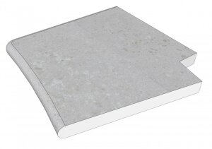 Beckenrandstein Naturstein Kiruna Aussenecke Röm....