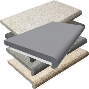 Beckenrandstein Granit Napoli gerade 600x330x30 mm...