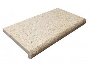 Beckenrandstein Granit Napoli gerade 600x330x30 mm Nasenstein Baltic Light Grey