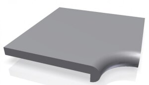 Beckenrandstein Granit Napoli Innenecke Radius vorne 140...