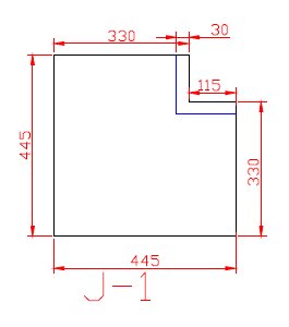 Beckenrandstein Granit Napoli Innenecke 90° Nasenstein
