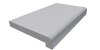 Beckenrandstein Athen Gerade- 500x300x35 mm. Grey