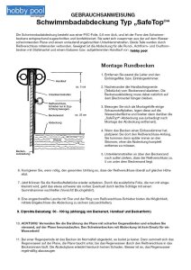 SAFETOP Sicherheitsabdeckung Rundbecken d 500 cm