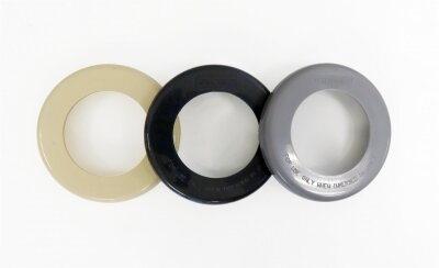 Blende Astral Mini Scheinwerfer (mit Kontermutter) Grau RAL7004