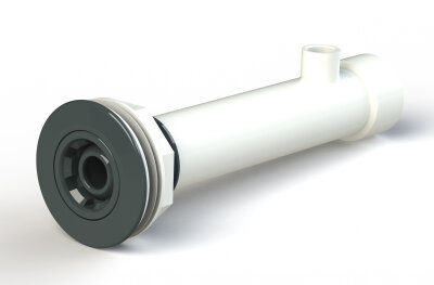 Hydromassagedüse-Kit für Folienbecken 190 mm Anthrazit RAL7016