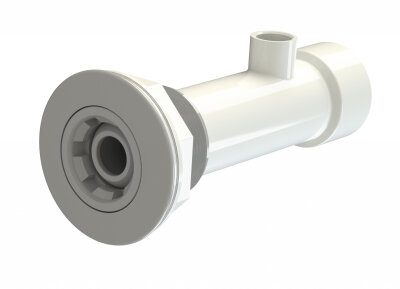 Hydromassagedüse-Kit für Betonbecken 195 mm Grau RAL7004