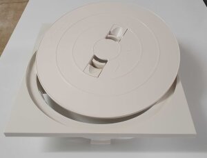 Astral Skimmerdeckel quadratisch Rahmen 247 mm x 247 mm...