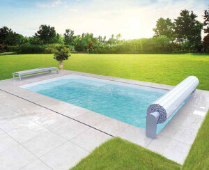 Schwimmbad Rollladen ONE Oberflur 6,0 x 3,0 m