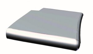 Beckenrandstein Granit Napoli Aussenecke Röm. Treppe R 1,50 m Rechts Nasenstein