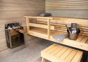 Harvia Saunaofen The Wall Black Edition