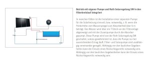 Roth Schwimmbad Absorber Solarregler SW